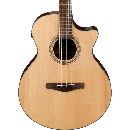 Ibanez AE275BT Baritone Acoustic Electric Guitar, Natural Low Gloss