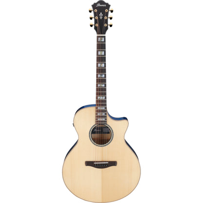 Ibanez AE390NTA Acoustic Electric Guitar, Natural High Gloss Top