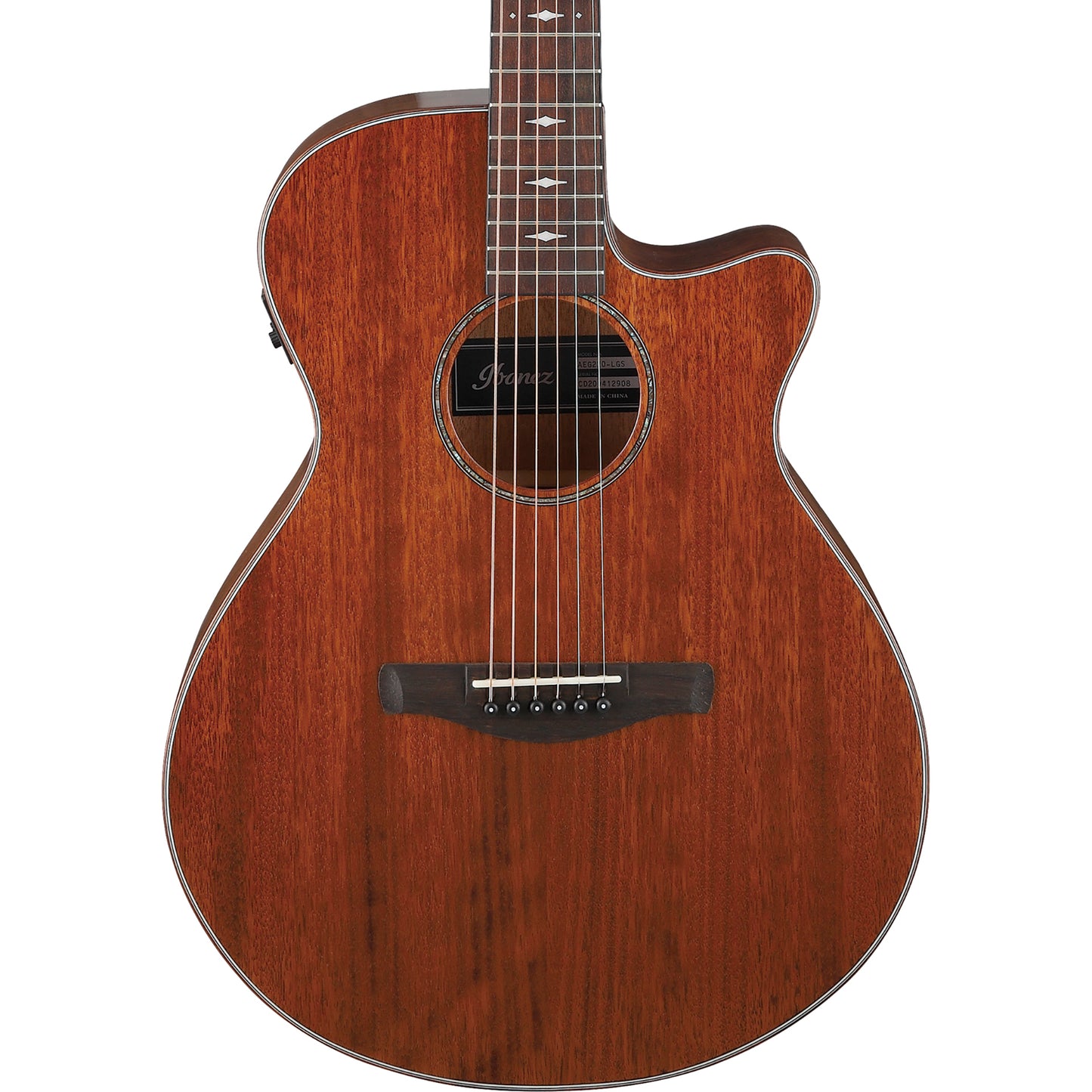 Ibanez AEG220LGS Acoustic Electric Guitar, Natural