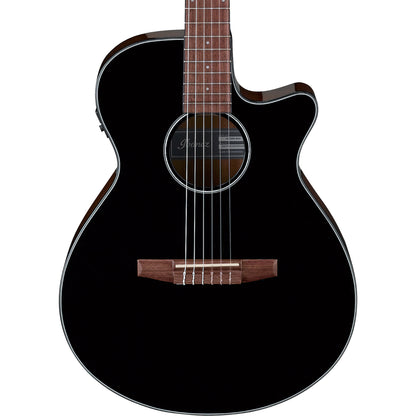 Ibanez AEG50NBKH AEG Acoustic Electric Guitar, Black High Gloss