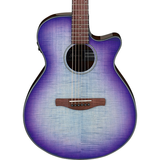 Ibanez AEG70PIH AEG Acoustic Electric Guitar, Purple Iris Burst High Gloss