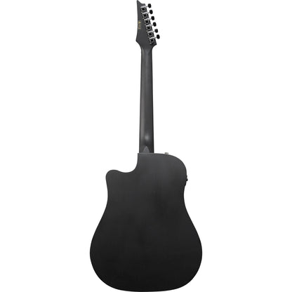 Ibanez ALT20WK Altstar Acoustic Electric Guitar, Weathered Black Open Pore