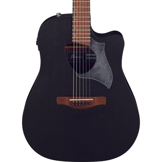 Ibanez ALT20WK Altstar Acoustic Electric Guitar, Weathered Black Open Pore