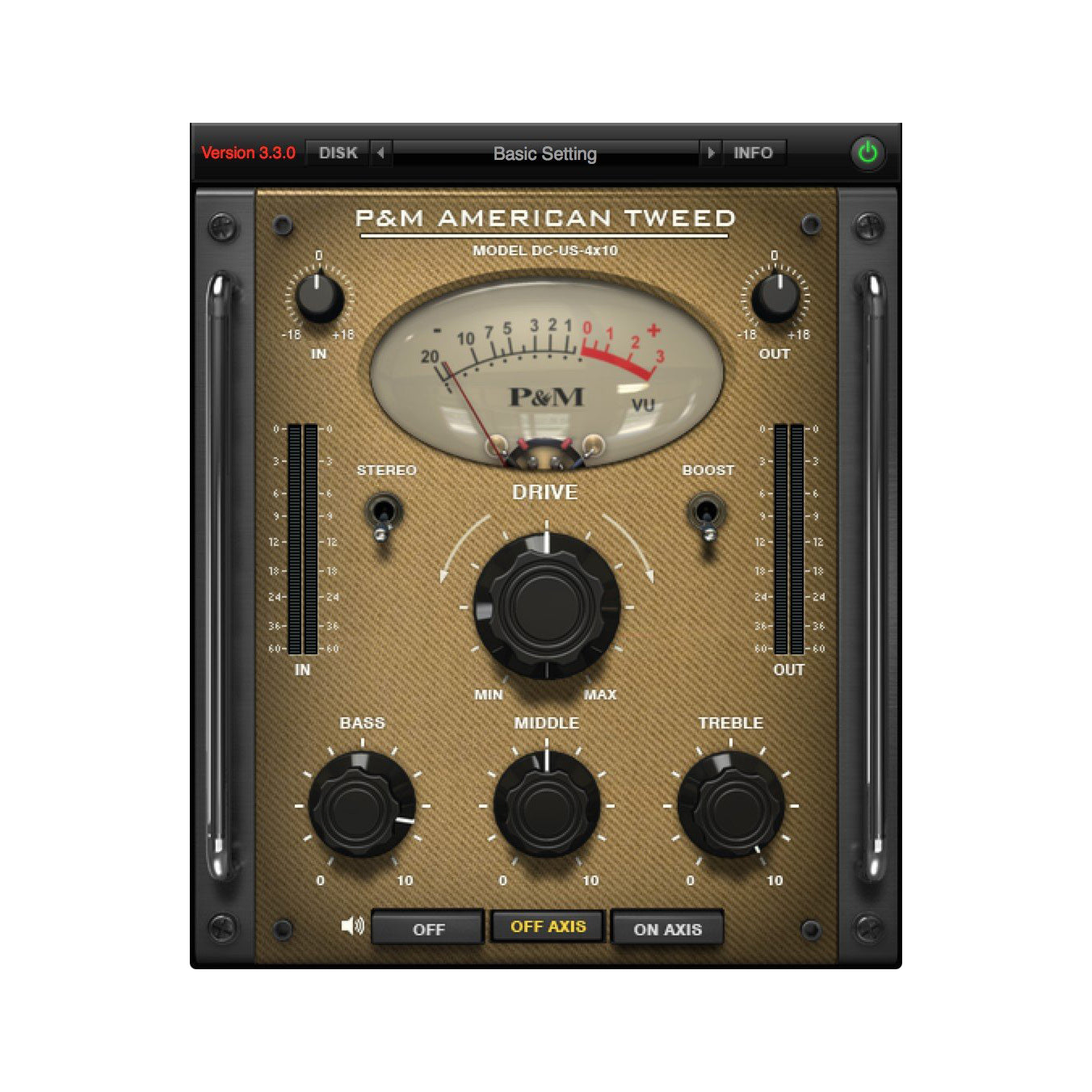 Plug and Mix American Tweed Plug-In