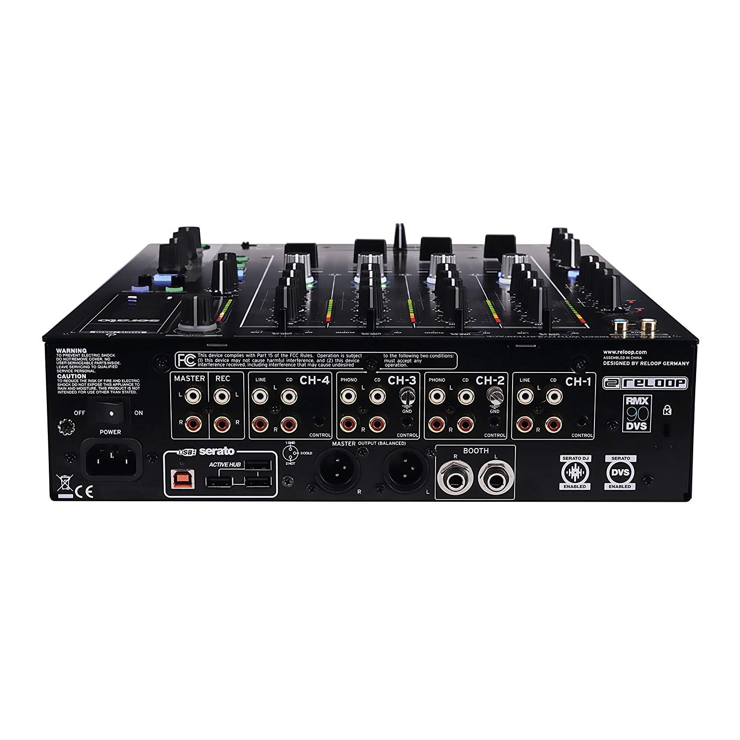 Reloop RMX-90 DVS Digital Club Mixer for Serato DJ