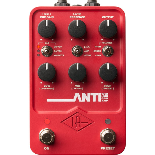 Universal Audio ANTI 1992 High Gain Amp Pedal