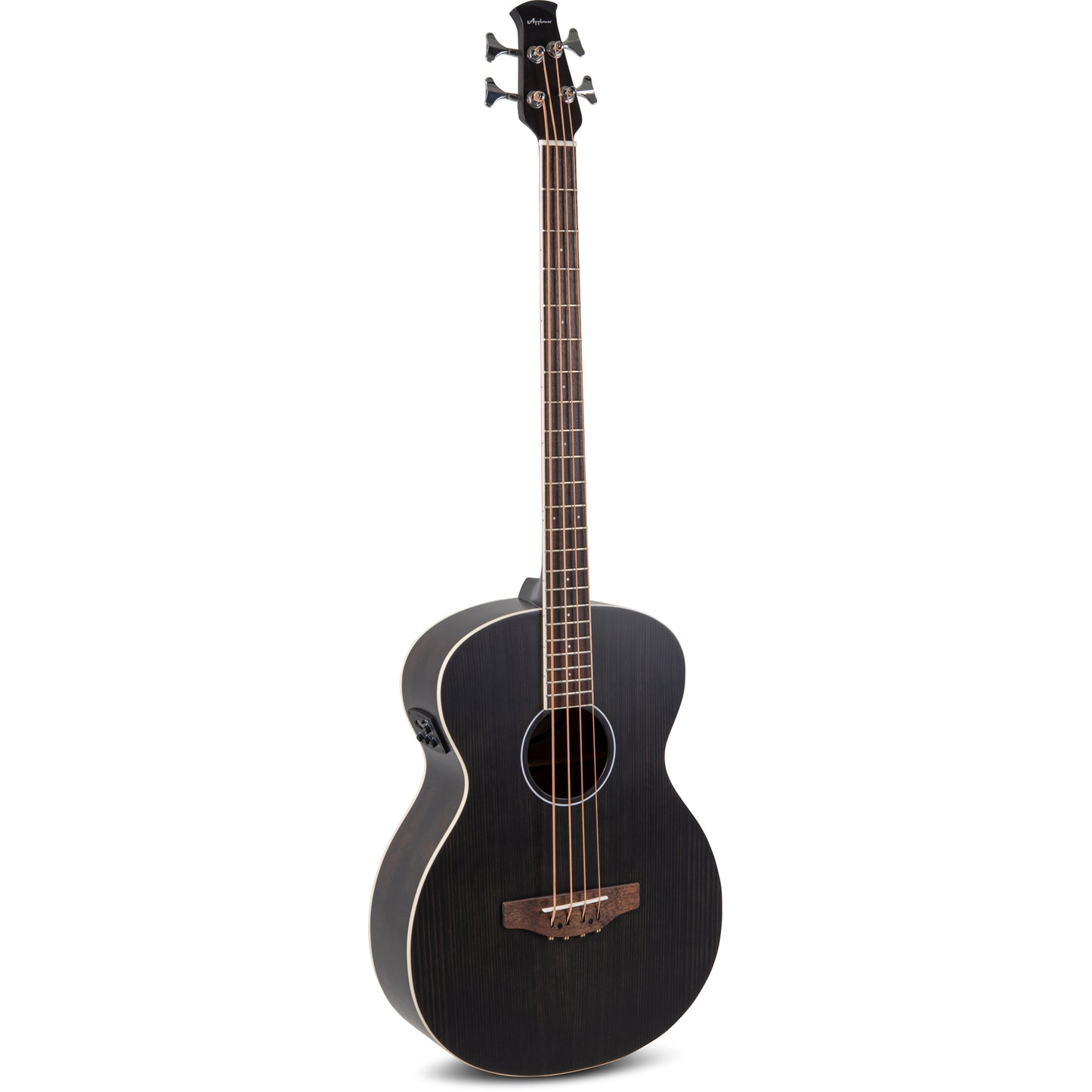 Ovation Applause Wood Classics Acoustic Electric Jumbo Bass - Black Matt