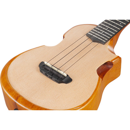 Ibanez AUC10EOPN Concert Acoustic Electric Ukulele, Open Pore Natural