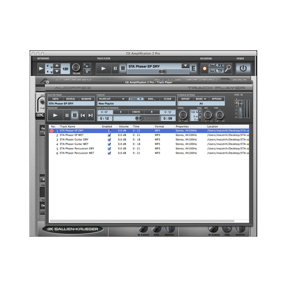 Audified GK Amplification Pro Plug-in