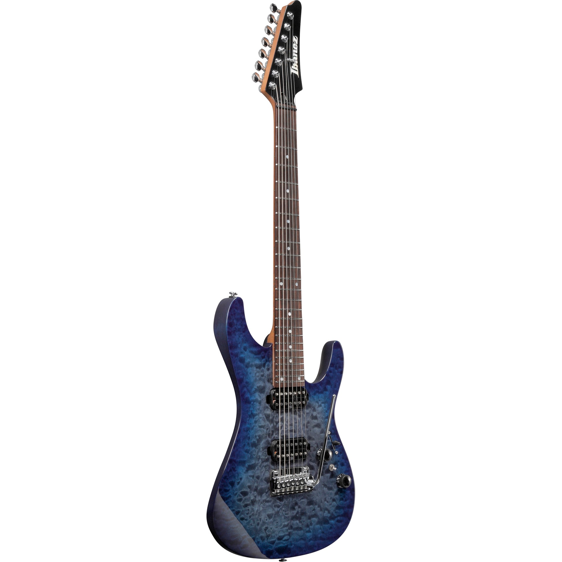 Ibanez AZ Premium 7 String Electric Guitar - Twilight Blue Burst