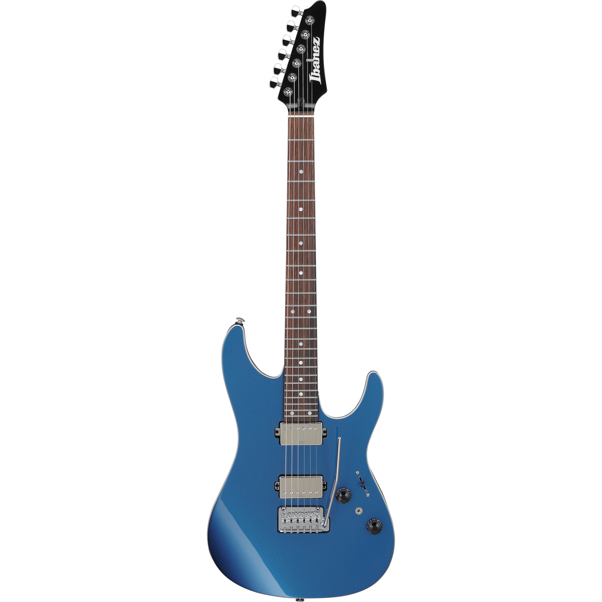 Ibanez AZ Premium 6 String Electric Guitar - Prussian Blue Metallic