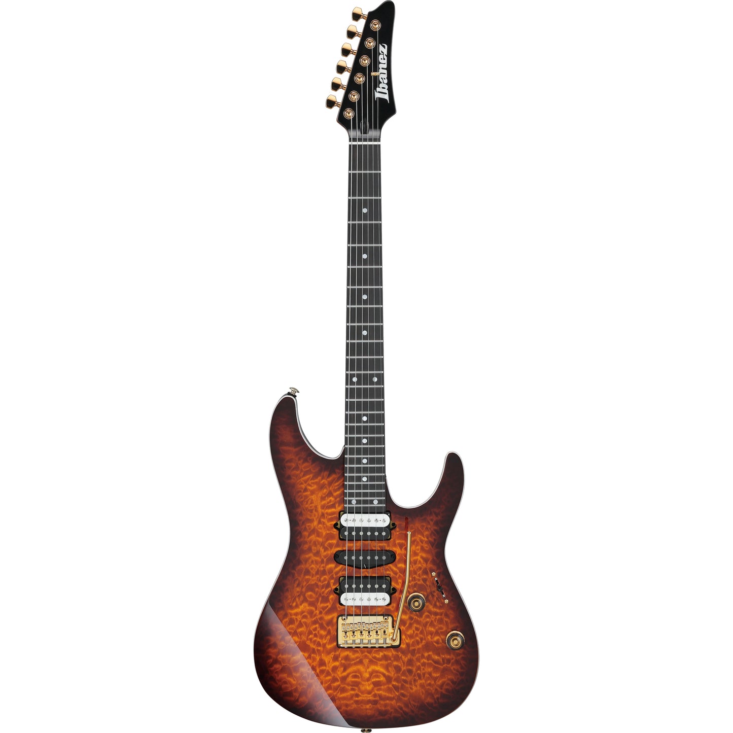 Ibanez AZ47P1QMDEB AZ Premium Electric Guitar, Dragon Eye Burst