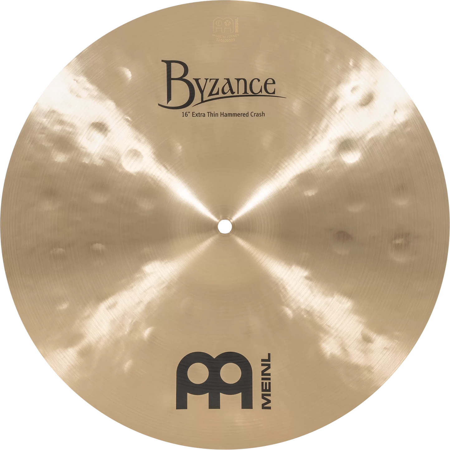 Meinl Byzance Series 16” Extra Thin Hammered Crash