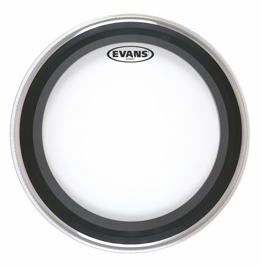 Evans BD24EMAD 24" Clear EMad Bass Drum Head