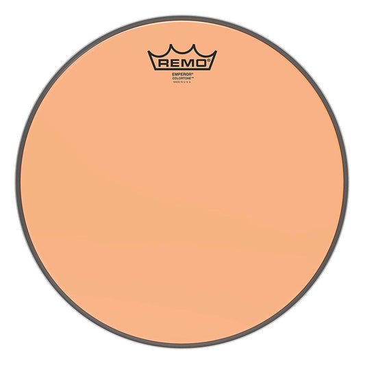 Remo Emperor Colortone Orange Drumhead, 12"