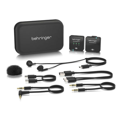 Behringer GO CAM Wireless Digital Clip-On Microphone System for Content Creators