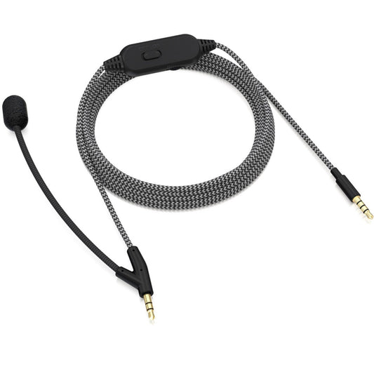 Behringer BC12 6.5' Premium Headphone Cable with Boom Microphone and In-Line Control