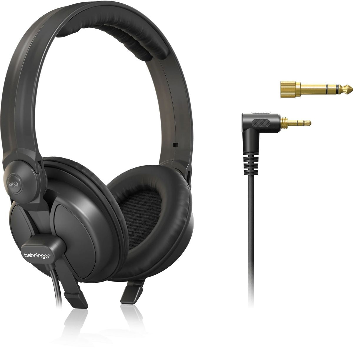 Behringer BH30 Premium Supra-Aural High-Fidelity Closed-Back On-Ear DJ Headphones