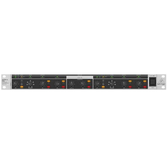 Behringer SUPER-X PRO CX2310 V2 High-Precision Stereo 2-Way/Mono 3-Way Crossover with Subwoofer Output