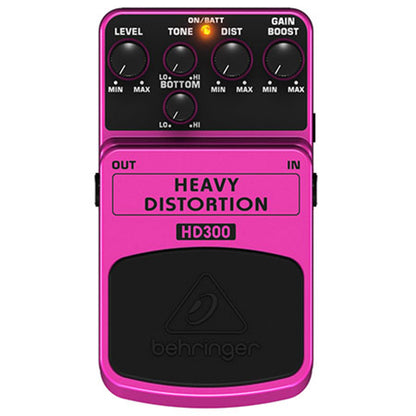 Behringer Heavy Distortion HD300 Distortion Effects Pedal