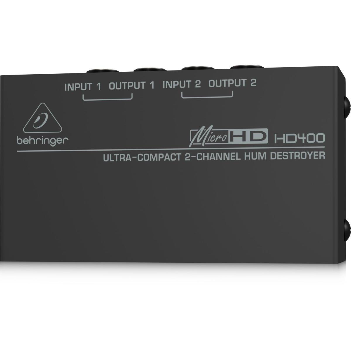 Behringer MicroHD HD400 Ultra-Compact 2 Channel Hum Destroyer