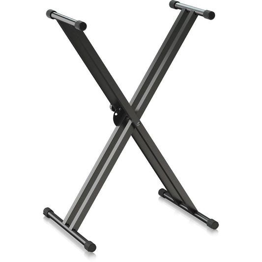 Behringer KS1002 Professional Double-X Stand for Keyboards, Black