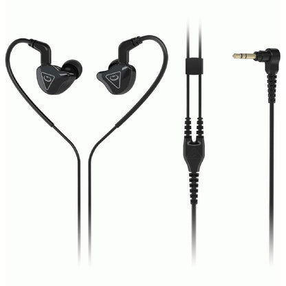 Behringer MO240 In-Ear Studio Monitoring Earphones with Dual Hybrid Drivers