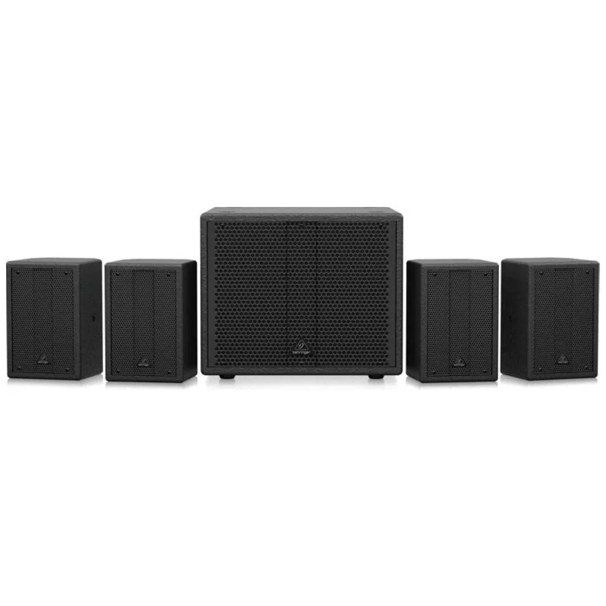 Behringer Complete PUB Speaker System with 4x SAT 1004 Speakers and SAT 1008 SUBA Subwoofer