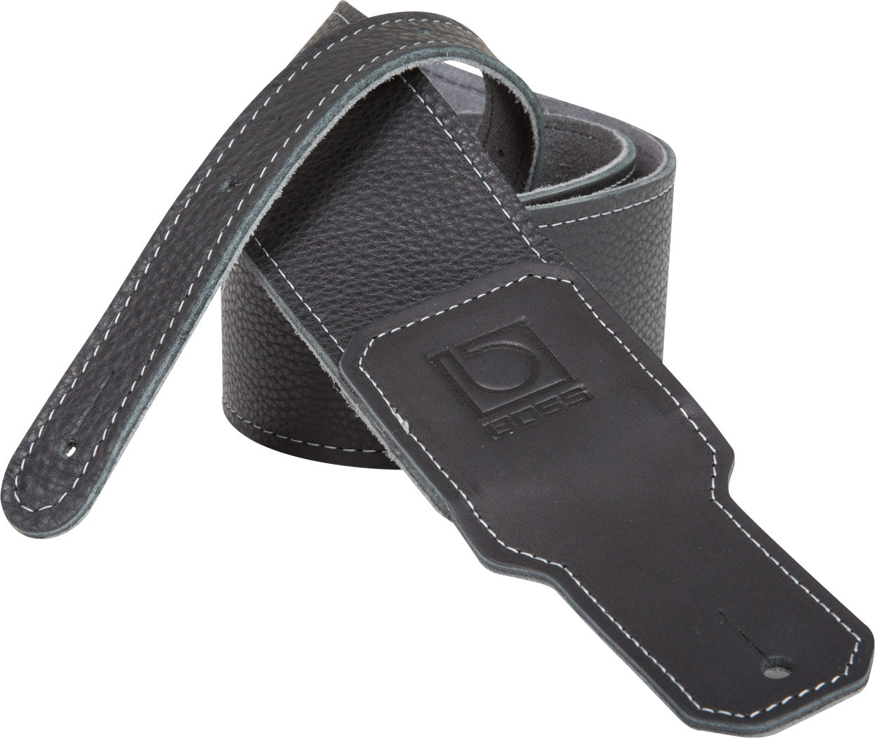 Boss BSS-25-BLK 2.5" black suede guitar strap