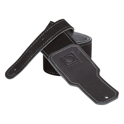 Boss BSS-25-BLK 2.5" black suede guitar strap