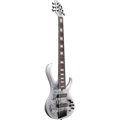 Ibanez BTB Standard 6 String Electric Bass - Silver Blizzard Matte