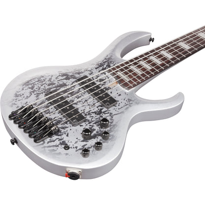 Ibanez BTB Standard 6 String Electric Bass - Silver Blizzard Matte