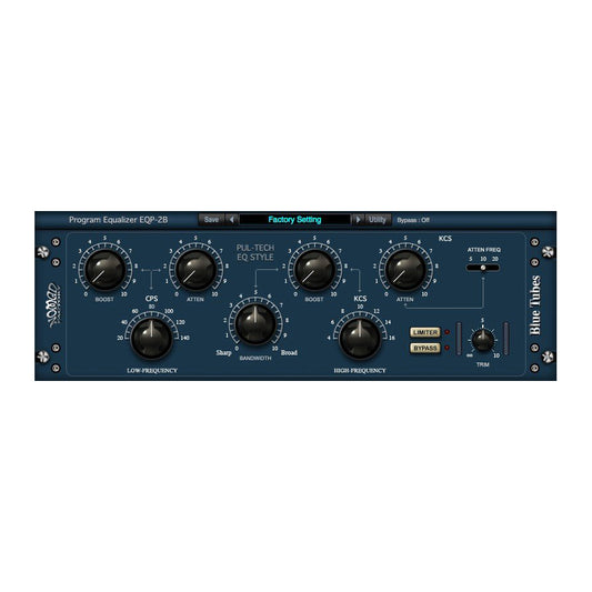 Nomad Factory Blue Tubes Equalizer PEQ2B Plug-In