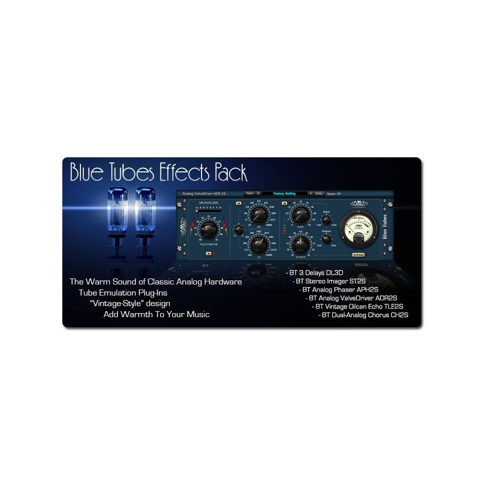 Nomad Factory Blue Tubes Effects Pack