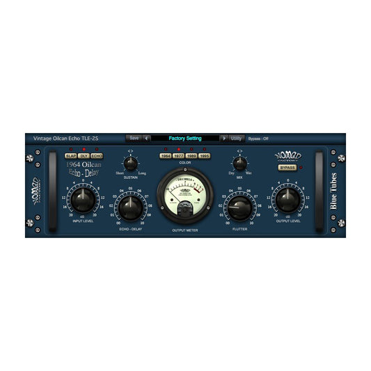 Nomad Factory Blue Tubes OilCan Echo TLE2S Plug-In