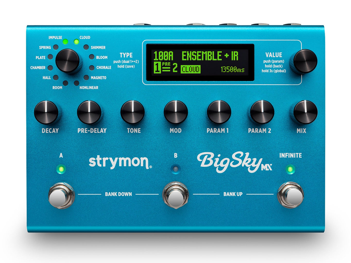 Strymon BigSky MX Next Generation Reverb Workstation