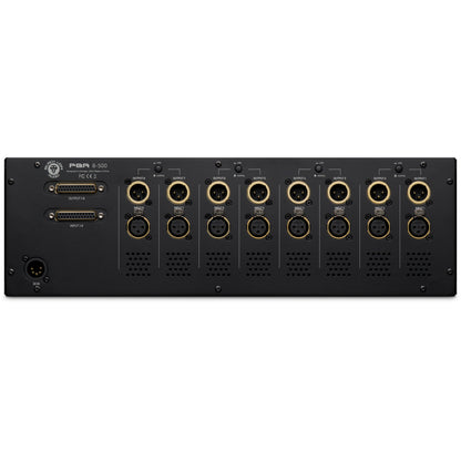 Black Lion Audio PBR 8-500 - 500-Series 8-Slot Rack/PSU with Built-in Patchbay