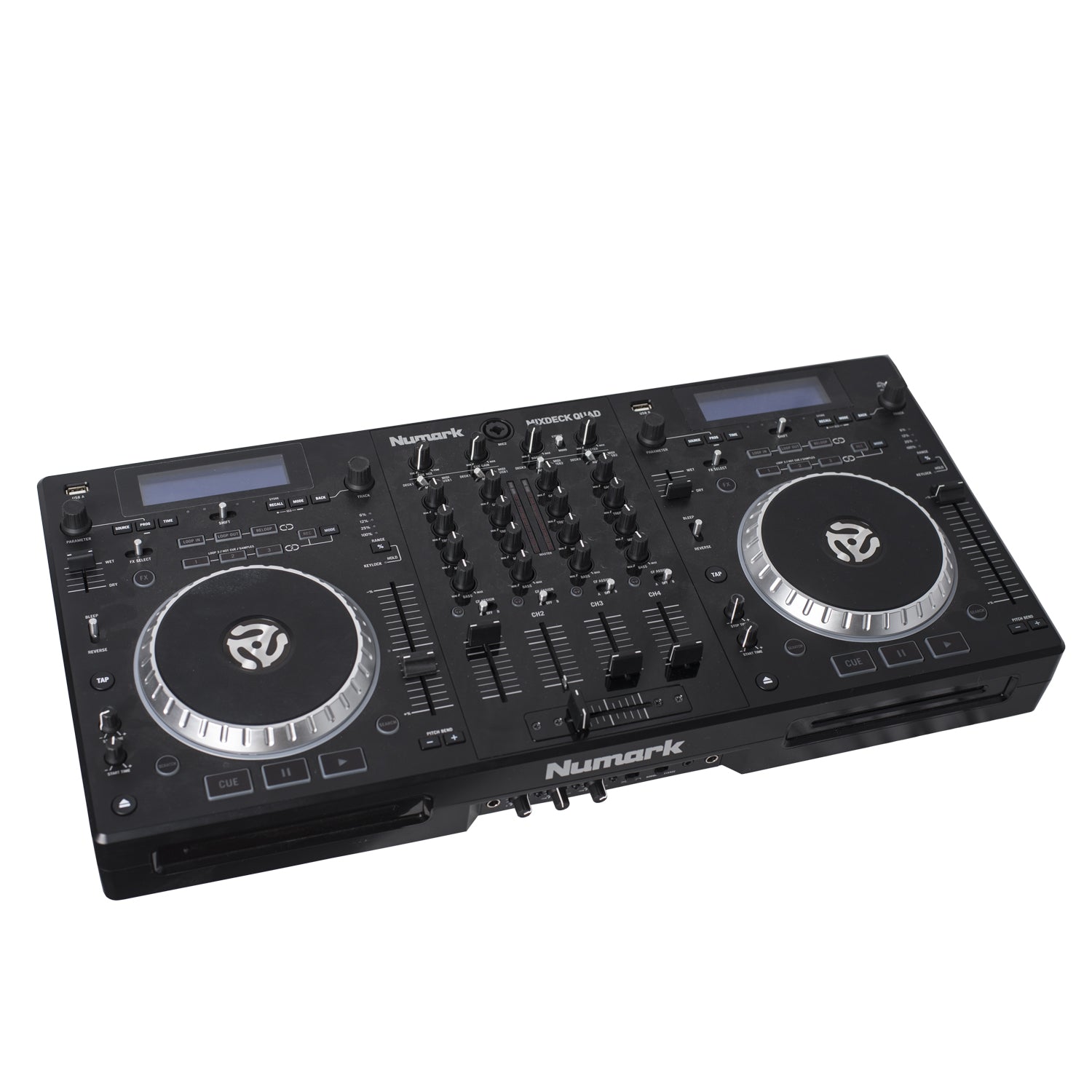 Numark Mixdeck Quad 4-Channel Universal DJ System (MIXDECKQUAD)