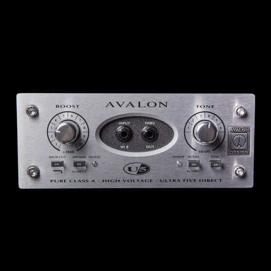 Avalon U5 Single-Channel High Voltage Instrument DI Preamp (C1014255)