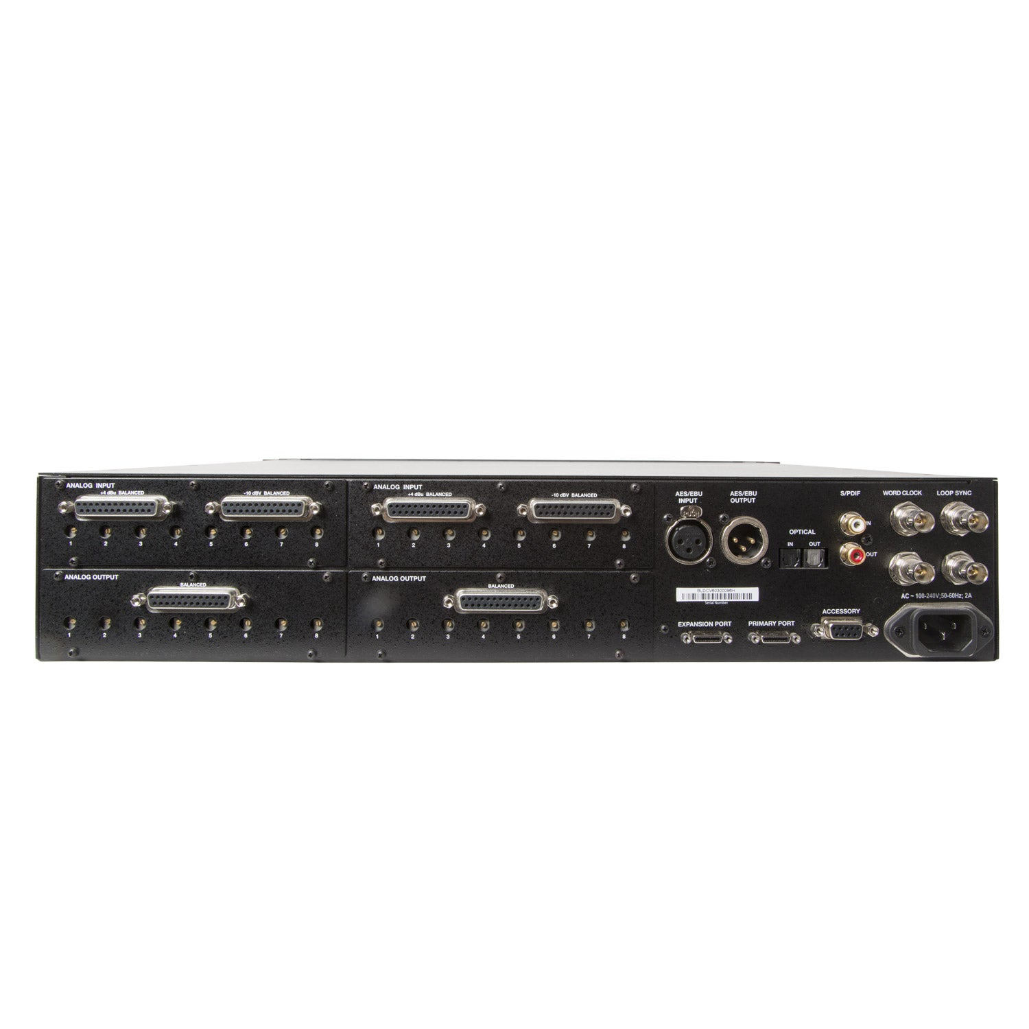 Avid HD I/O 16x16 Analog