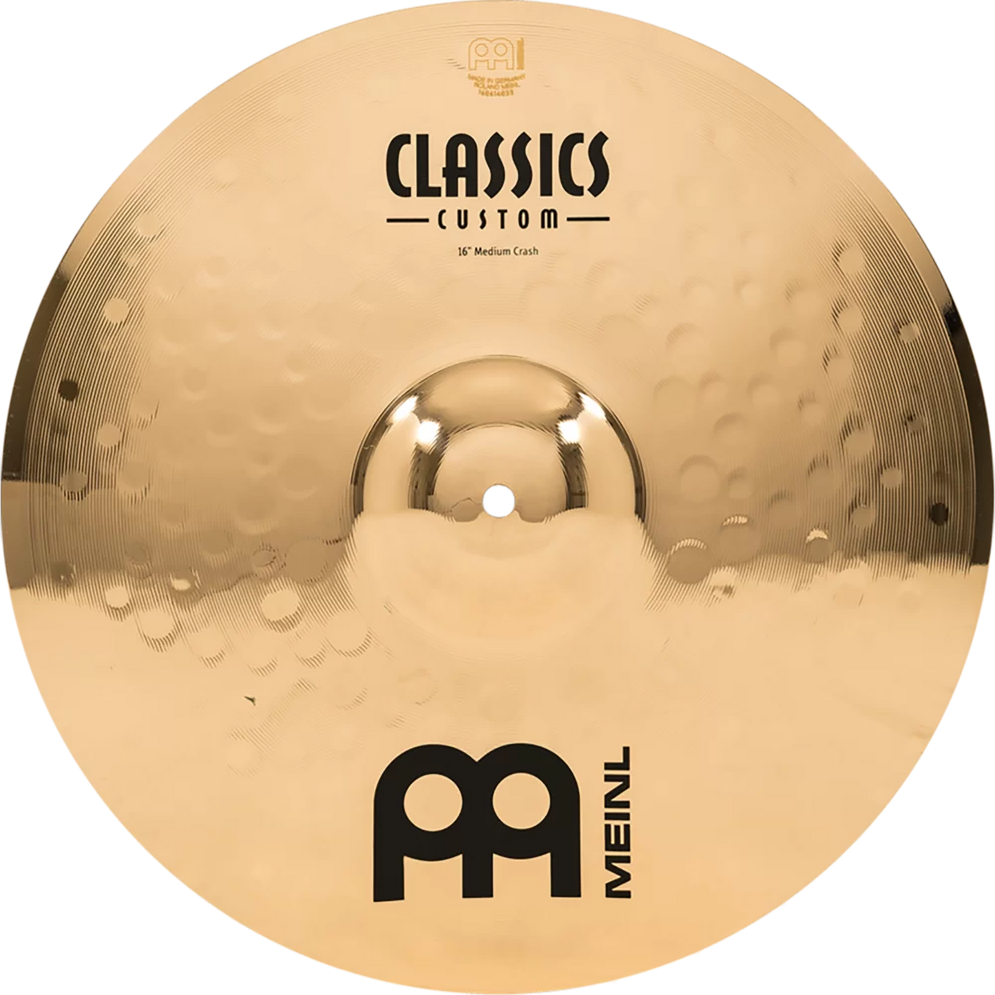 Meinl 16” Classic Custom Medium Crash Cymbal