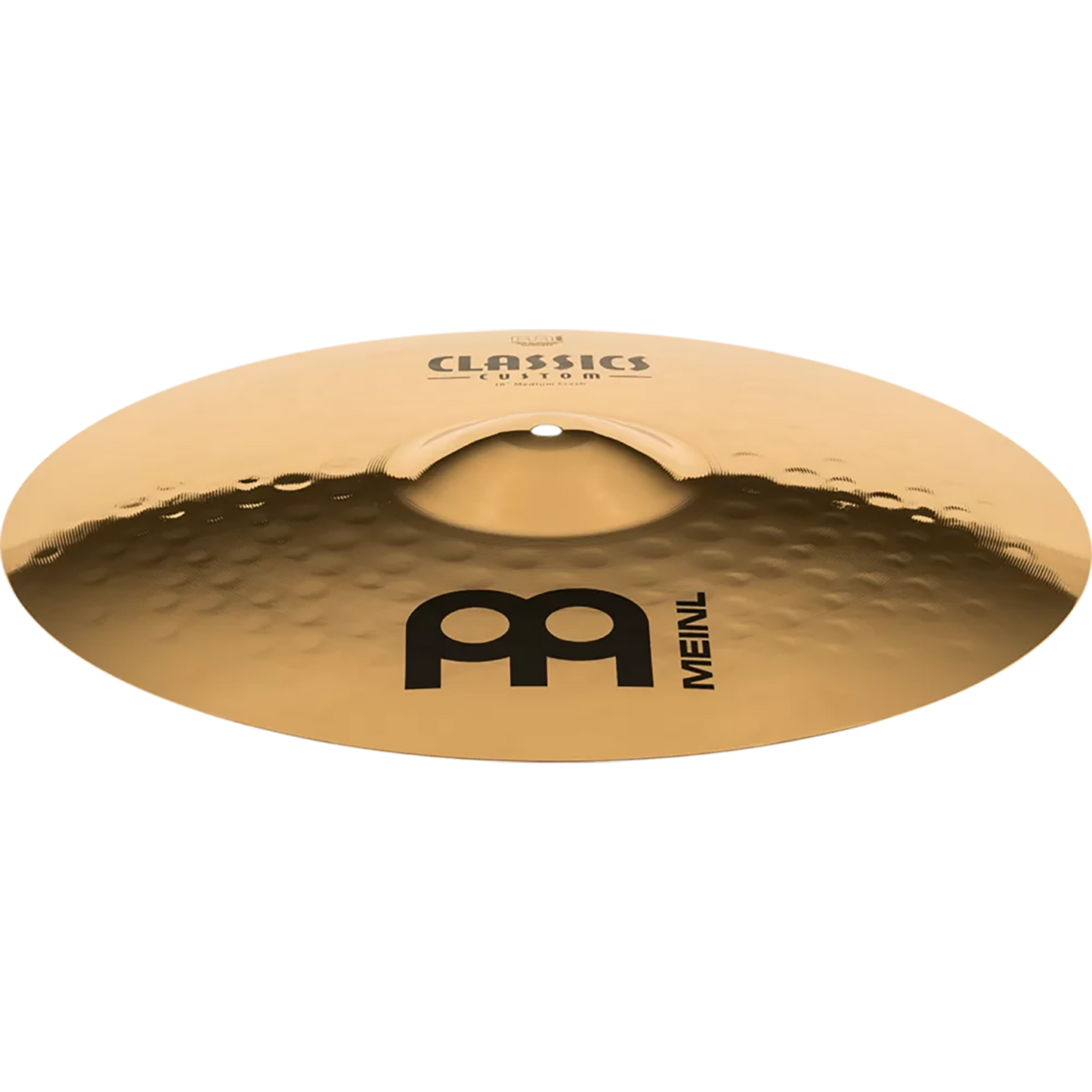 Meinl 18” Classics Custom Brilliant Medium Crash Cymbal