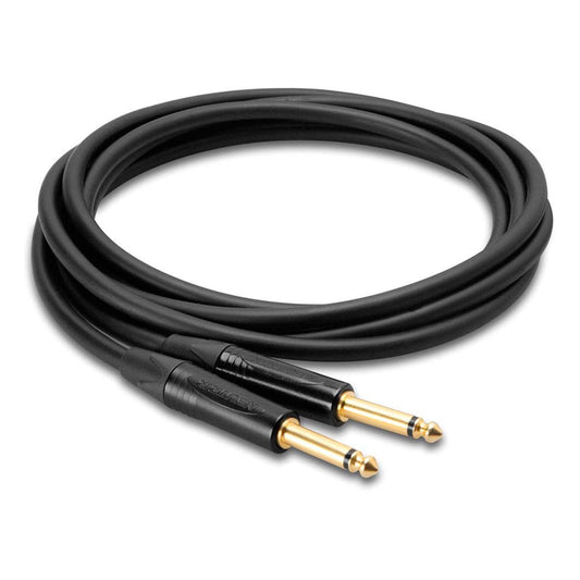 Hosa CGK-010 Neutrik Straight Edge Guitar Cable, 10 Feet