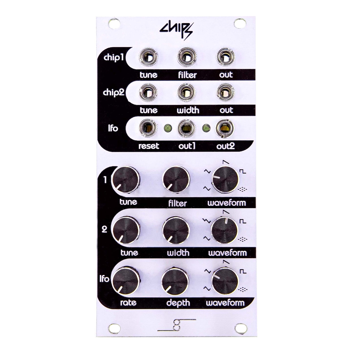 Cre8audio Chipz Dual VCO and LFO Module