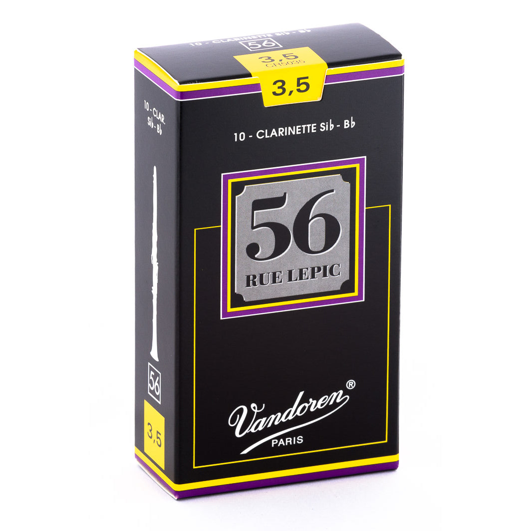 Vandoren -56- Rue Lepic Bb Clarinet Reeds