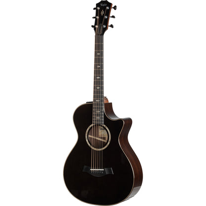 Taylor Custom Grand Concert 12-Fret Acoustic Electric Guitar - Charcoal Black