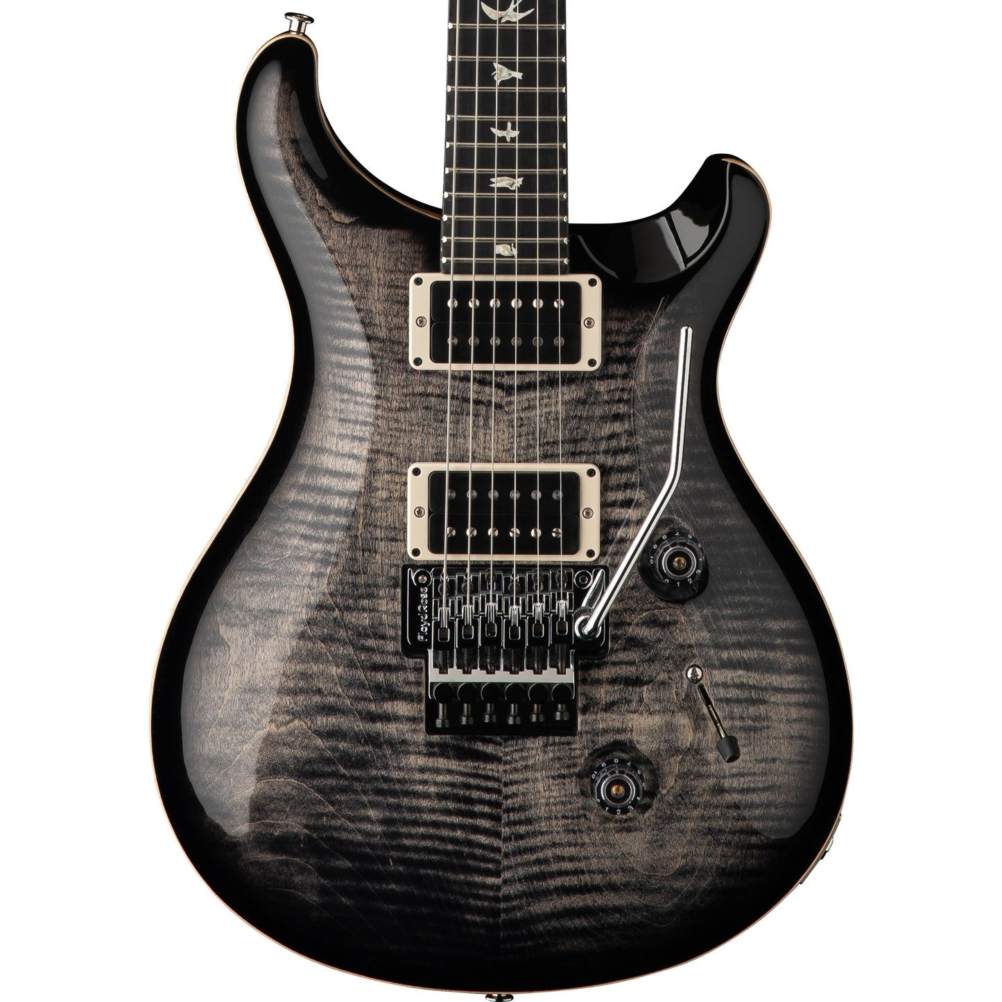 PRS Custom 24 “Floyd” 2024 Electric Guitar - Charcoal Burst 10-Top