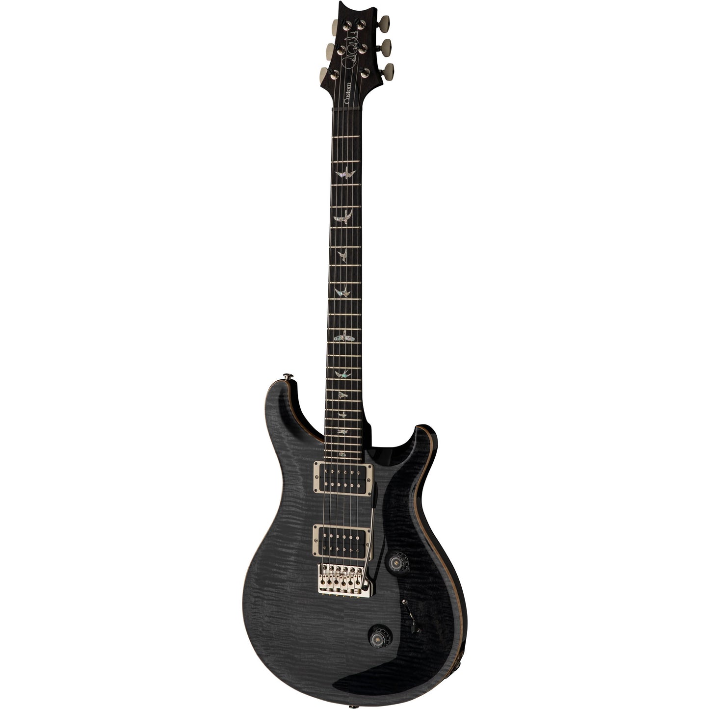 PRS 2024 Custom 24 Electric Guitar - Gray Black 10-Top