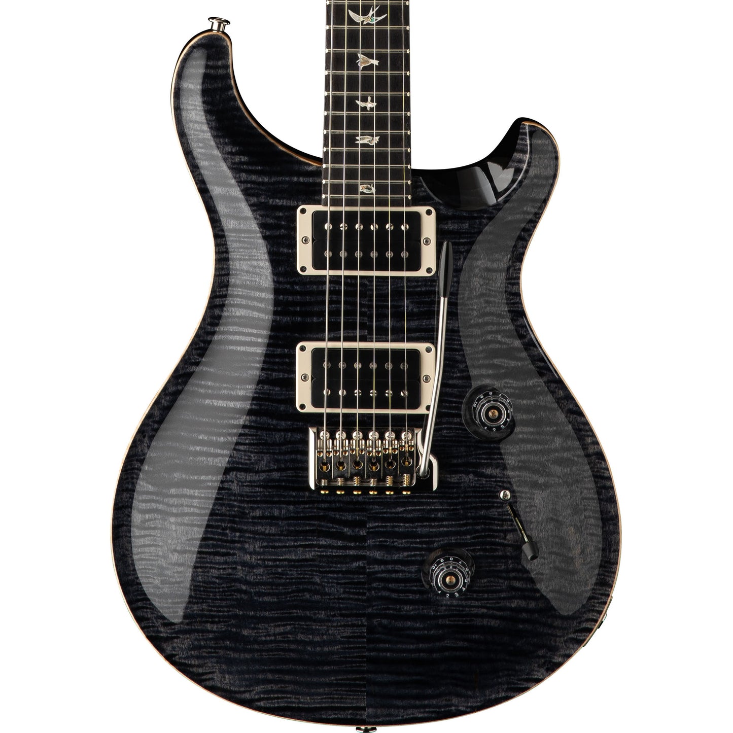 PRS 2024 Custom 24 Electric Guitar - Gray Black 10-Top