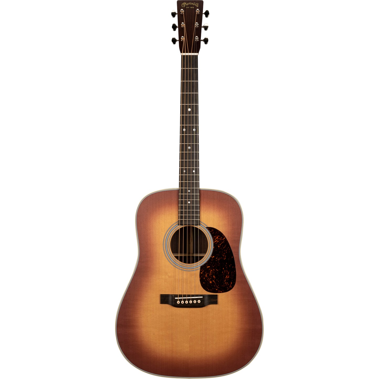 Martin D-28 6-String Acoustic Guitar - Satin Amberburst